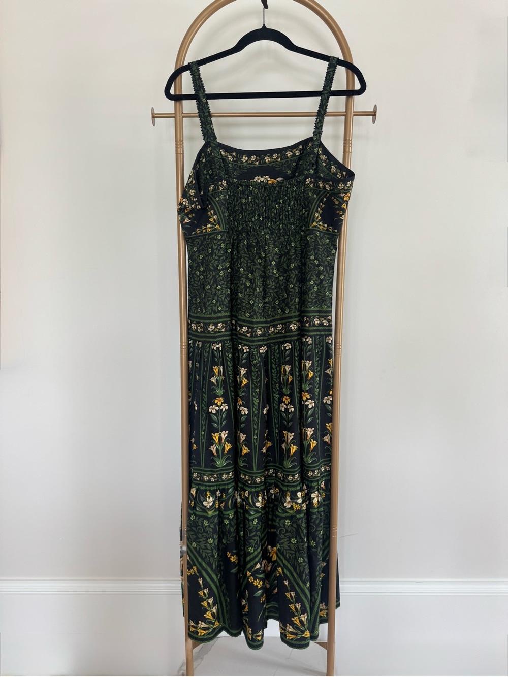 FARM Rio Arch Back Beaded Strap Maxi Sundress Size L NWOT - Picture 5 of 9